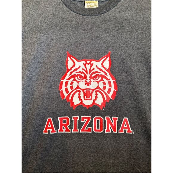 Sz XL Vintage Y2K, University of Arizona Wildcats Collegiate Logo Tshirt - Picture 2 of 6